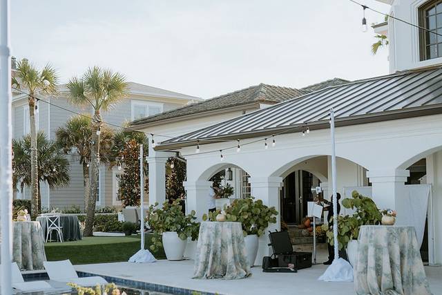 Reception decor