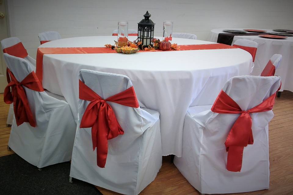 Rebeccas Linens Rentals & Sales