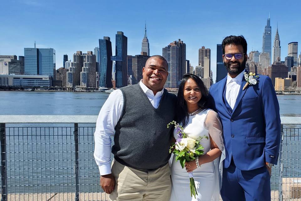 Long Island city elopement