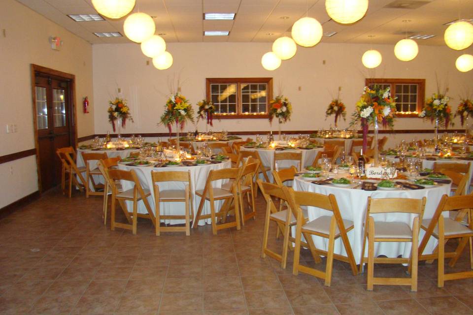 Reception set-up