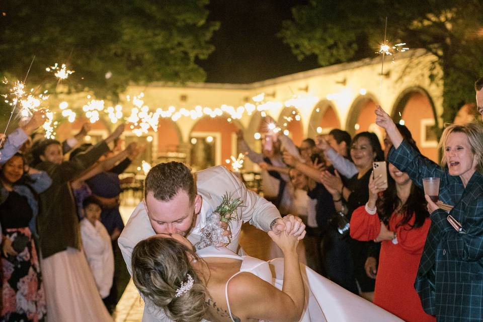 Sparkler exit