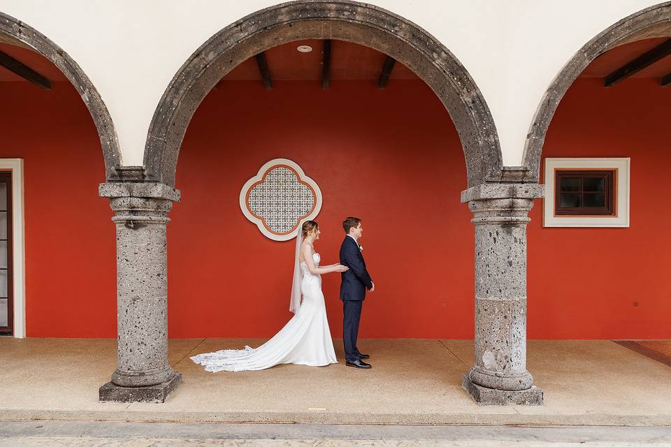Spanish courtyard