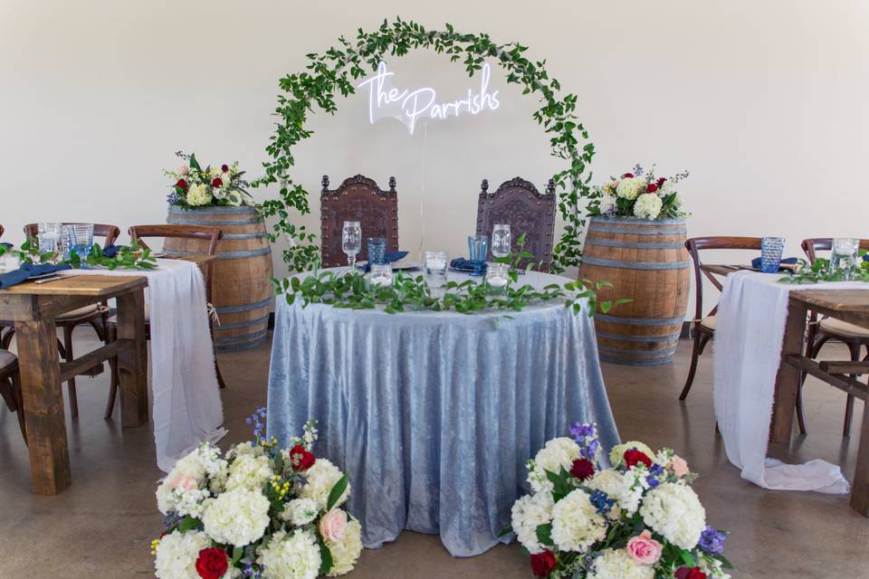 Sweetheart Table