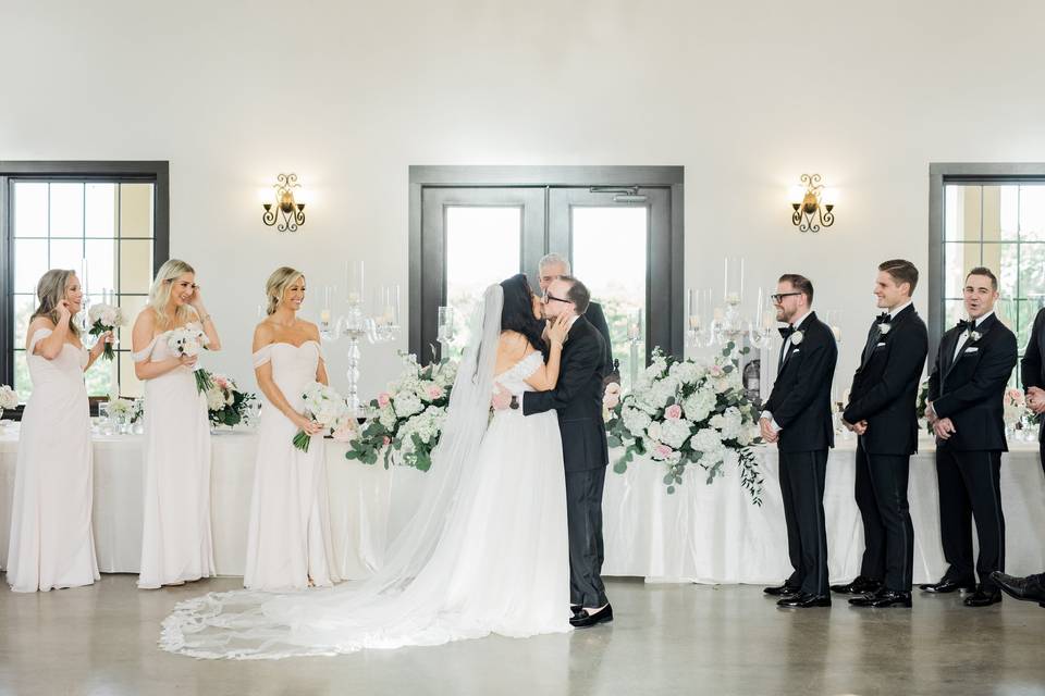 Indoor ceremony