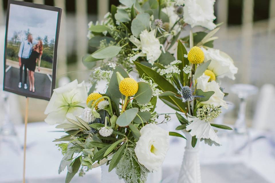 Flower centerpiece