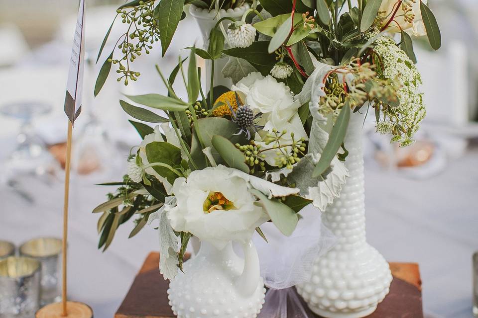 Flower centerpiece