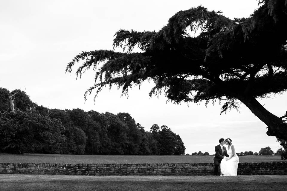 A British wedding.