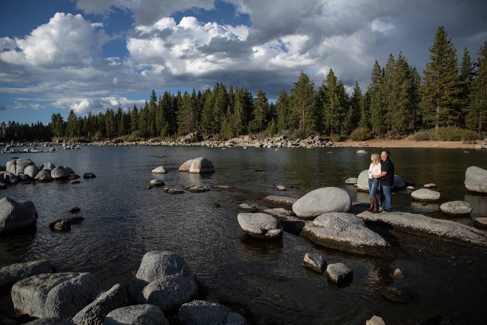 Lake Tahoe Engagement Shoot.