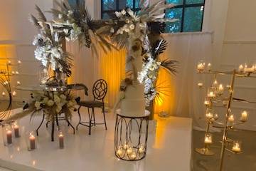 Boho Inspired Sweetheart Table