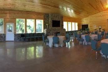 Wedding reception area