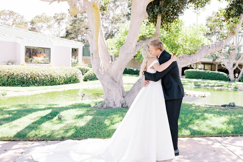 Bride and Groom First Look