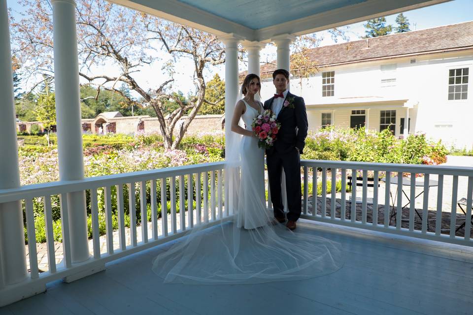 The Pavilion Porch and Garden