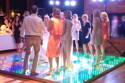 The dance floor