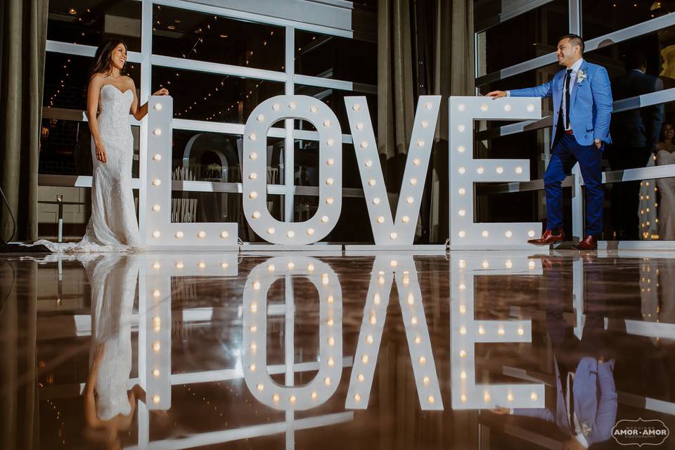 Love in lights