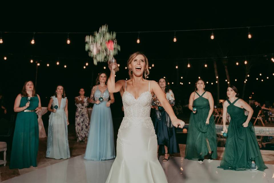 Bouquet Toss