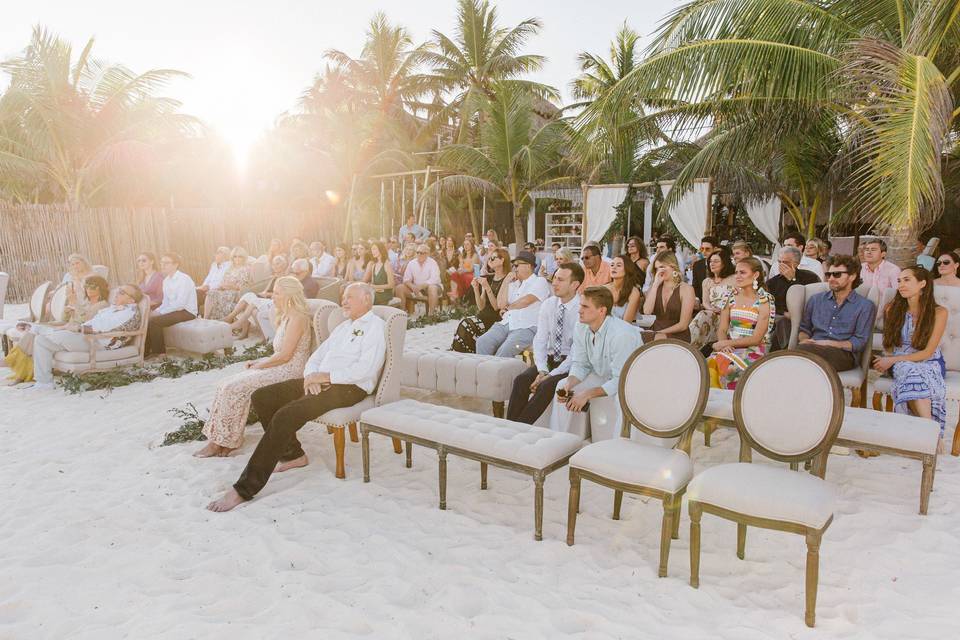 Beach ceremony