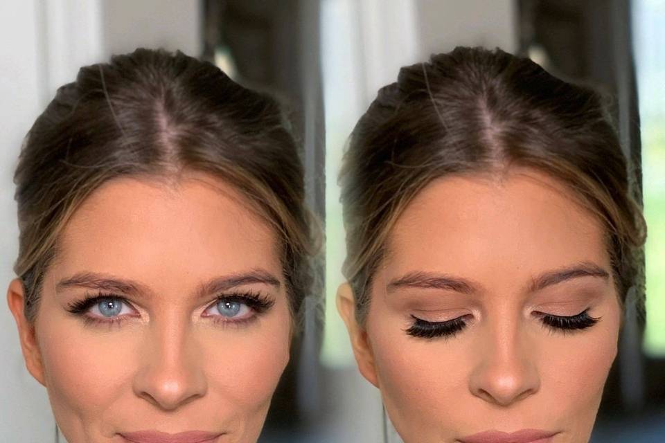 Bridesmaids makeup look