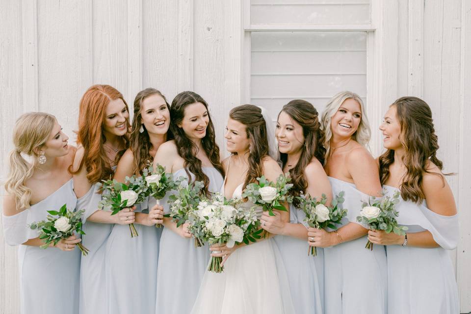 Bridemaids, bride tribe