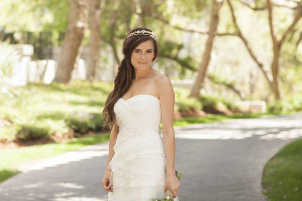 Bride's portrait