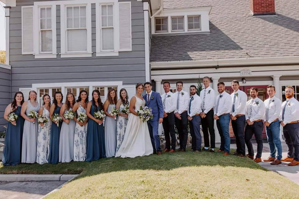 Front of House Bridal Party