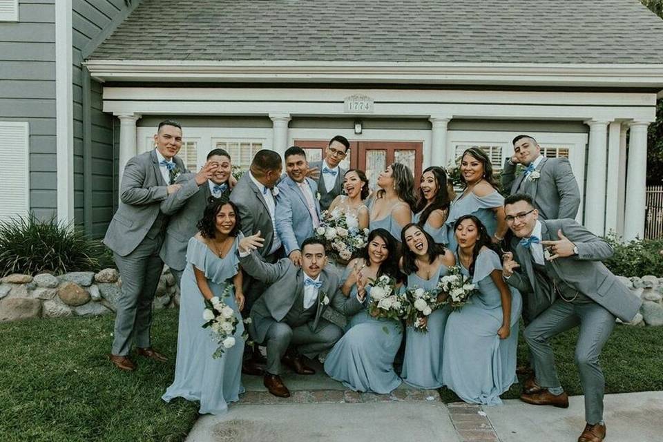 Front of House Bridal Party