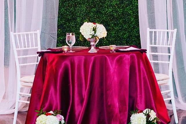 Sweetheart Table