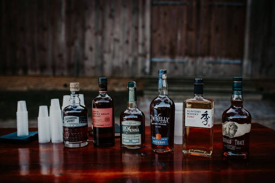 Whiskey tasting