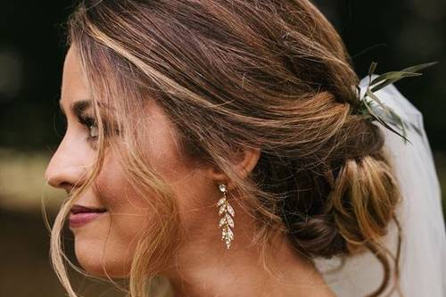 Romantic and effortless updo