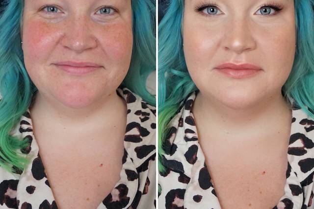 Enhancing blue eyes.