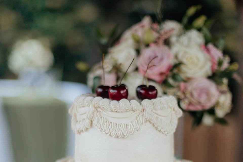 The wedding cake
