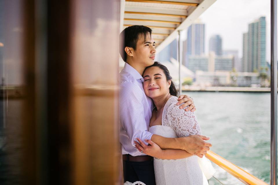 Wedding on Hornblower