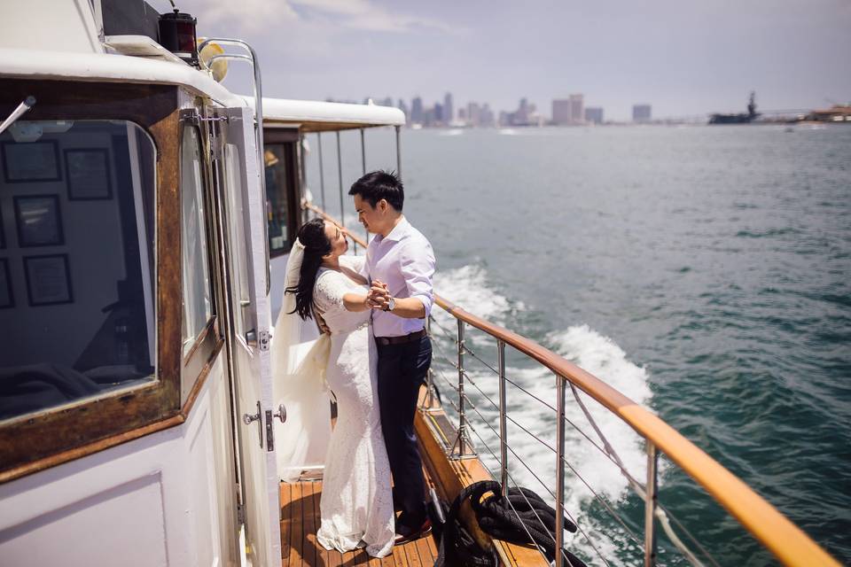 Wedding on Hornblower