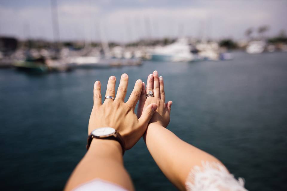 Wedding on Hornblower