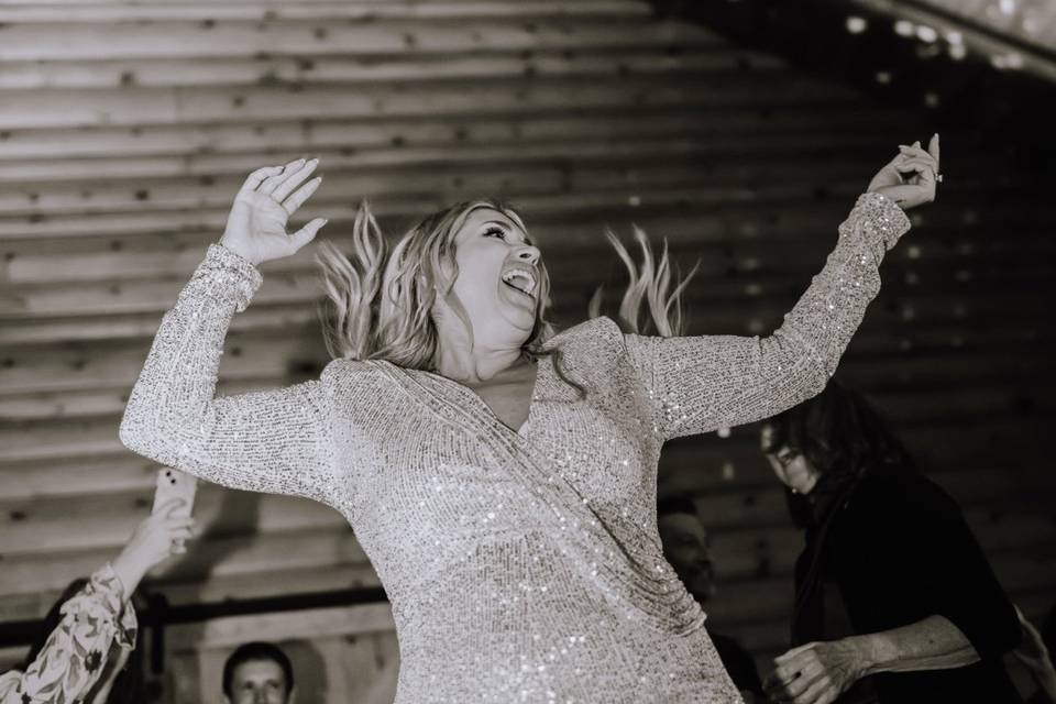 Bride on the dance floor