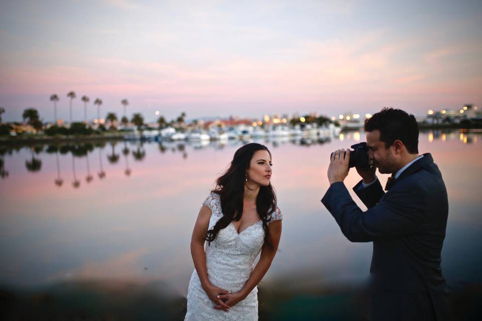 Liberty Station Wedding Photo