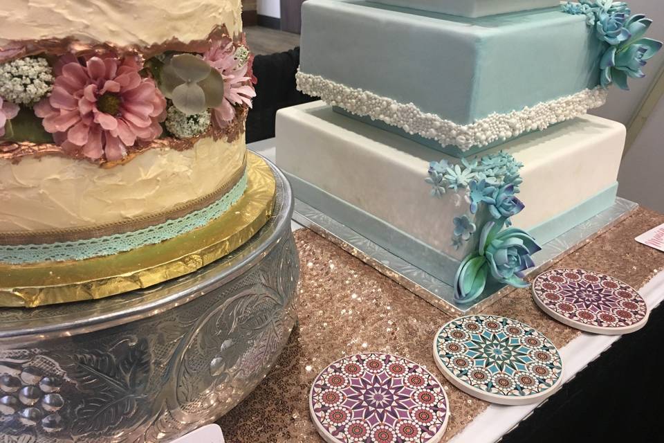 Coasters & Wedding Cakes