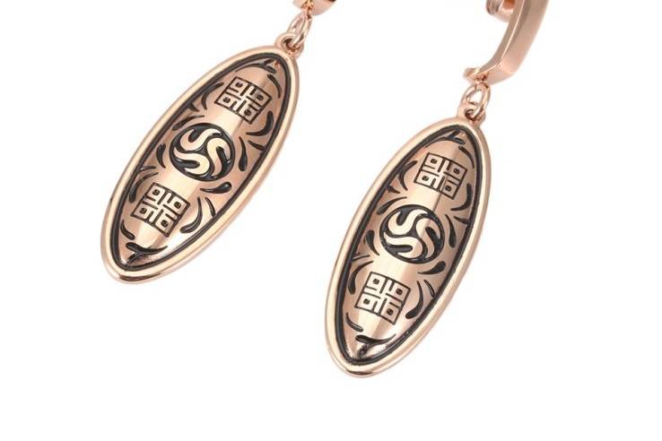 Rose Gold Earrings NEW