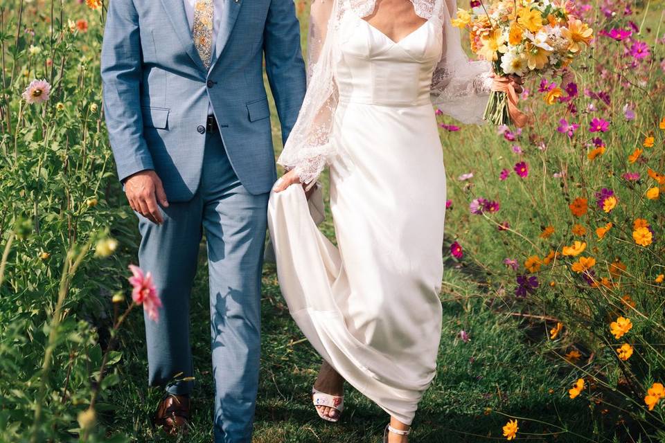 In the Flower Field