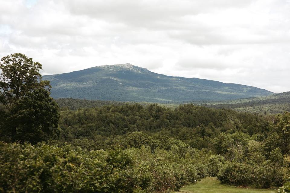 Our view of Mt Monadnock