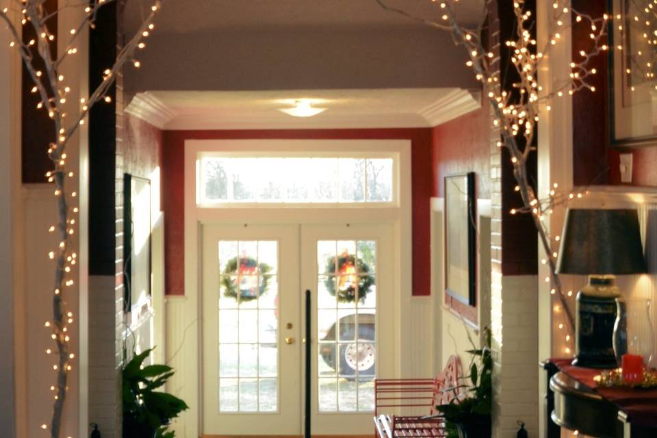 Entry Way Christmas Party
