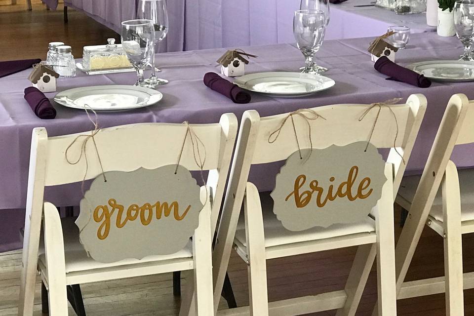 Groom Bride