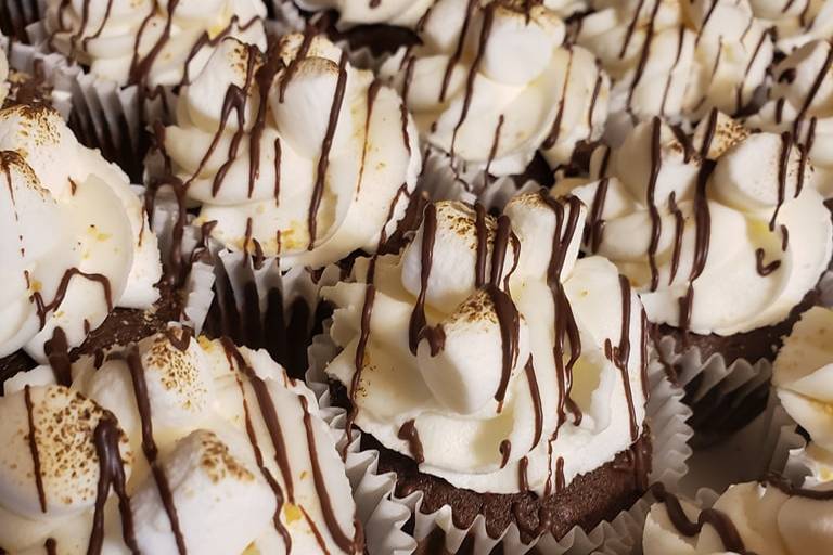 S'mores cupcakes