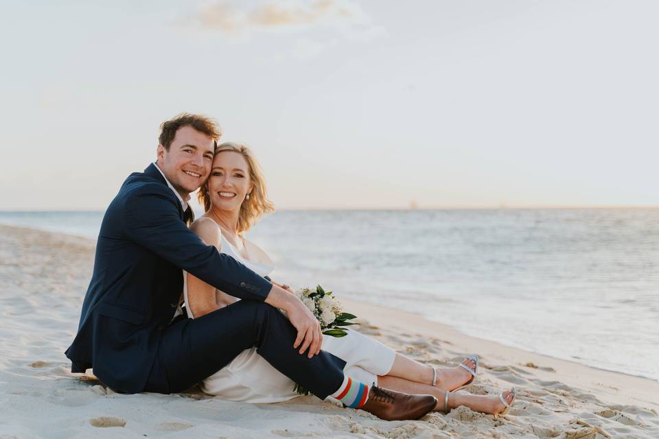 Beach photo session