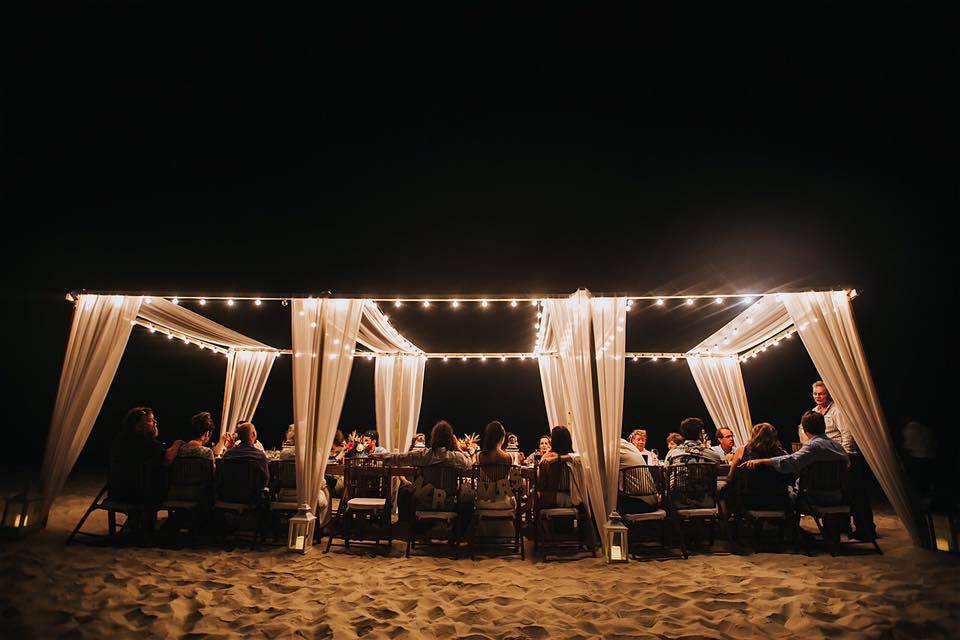 Beach Dining Reception