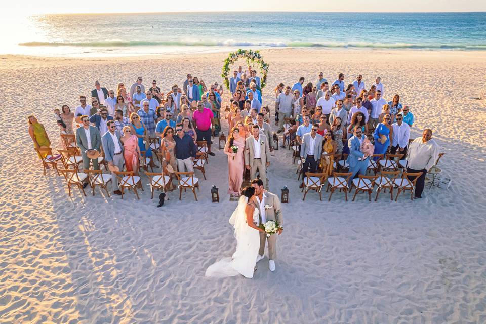 Beach Wedding Ceremony WED