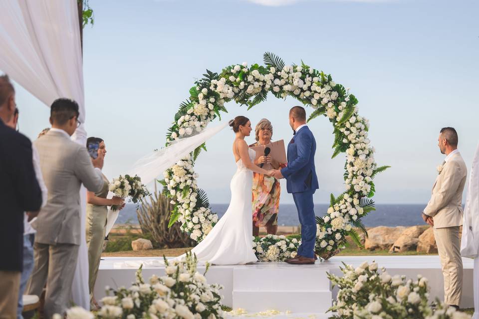Garden Wedding Ceremony