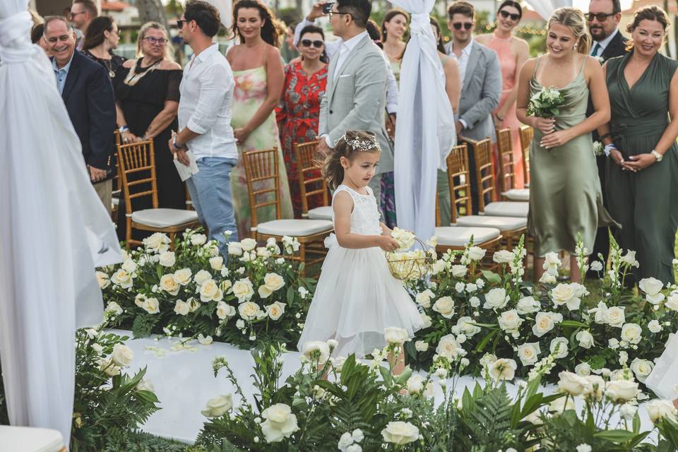 Garden Wedding Ceremony