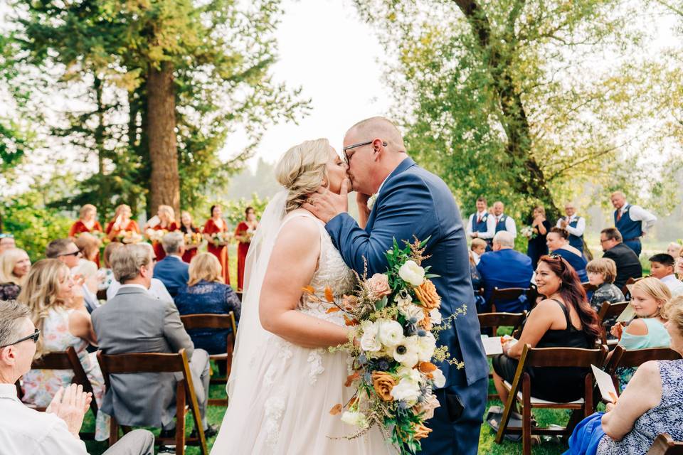 Outdoor Riverside Wedding