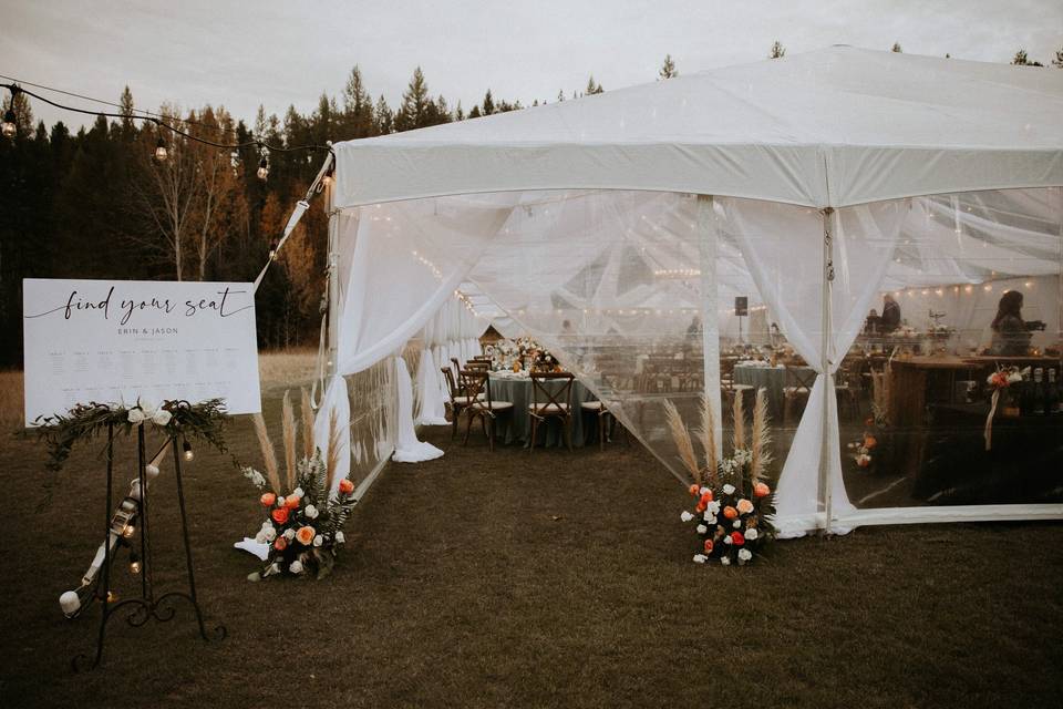 Outdoor Fall Wedding