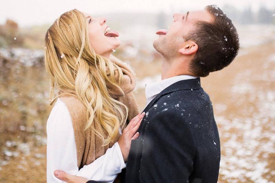 Snow utah engagement